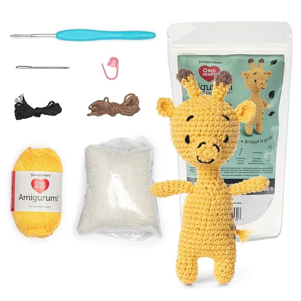 YARNSPIRATIONS Amigurumi Bridget the Giraffe Crochet Craft